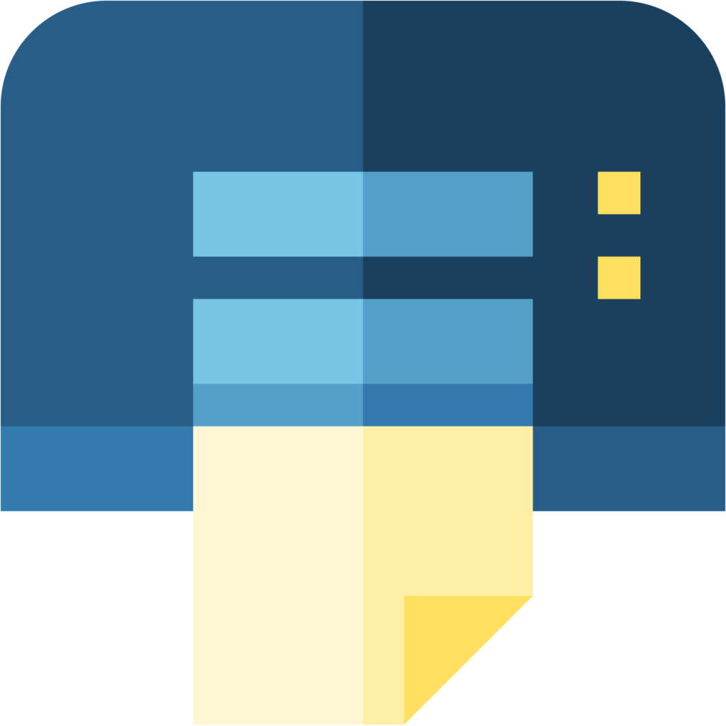 Printing services icon